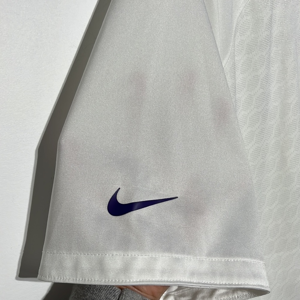 Nike White Baltimore Ravens Dri-Fit Polo Size L - Picture 7 of 10